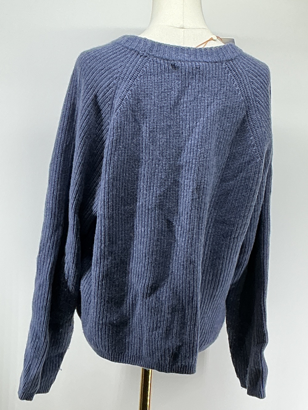 Mongolian Cashmere Fisherman Crewneck Sweater